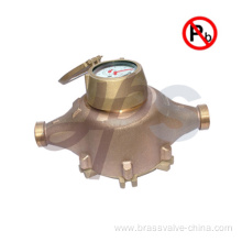 Lead free bronze Awwa Water Meter with Brass or Bronze Body